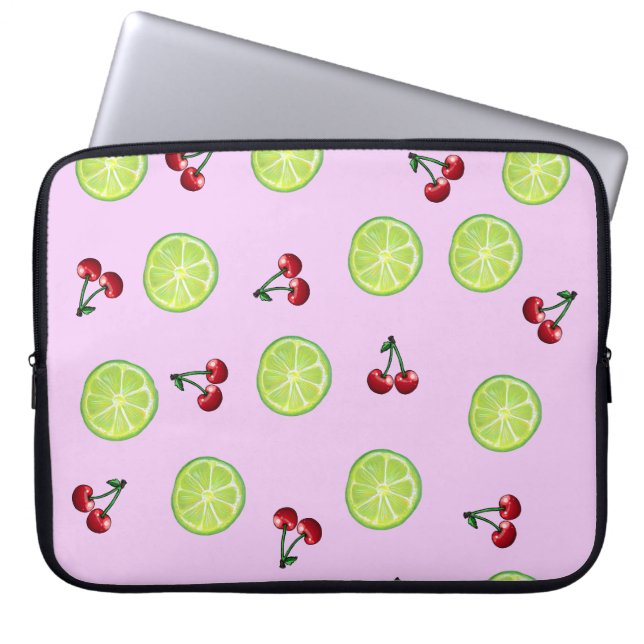 Cherry Limeade Laptopschutzhülle (Vorderseite)