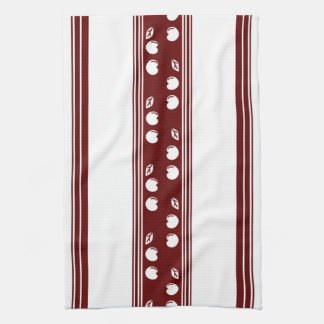 Cherry Luxury Jacquard Stripes Geschirrtuch