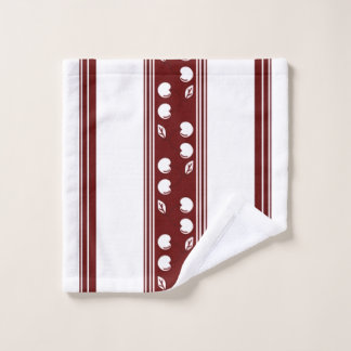 Cherry Luxury Jacquard Stripes Waschlappen