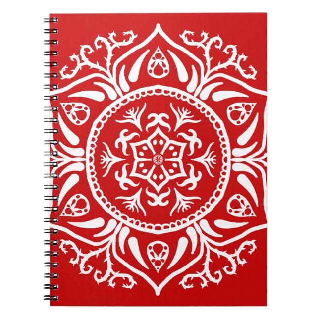 Cherry Mandala Notizblock (Vorderseite)
