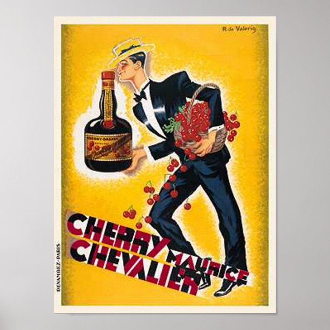 Cherry Maurice Chevalier Poster (Vorne)