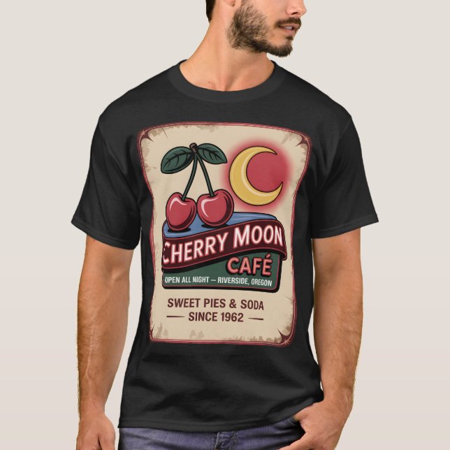 Cherry Moon Café T-Shirt (Vorderseite)