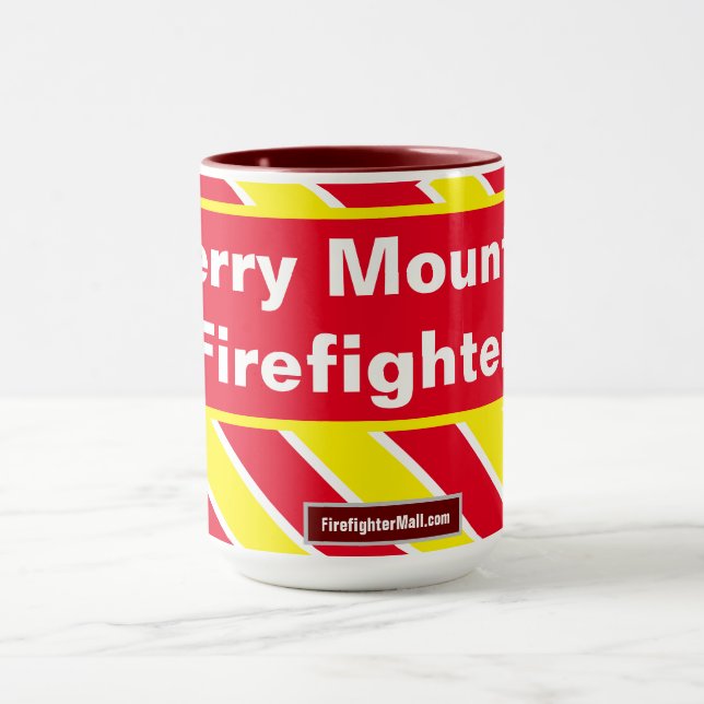 Cherry Mountain Firefighter-Tasse Tasse (Zentrum)