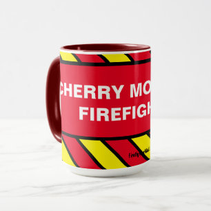 CHERRY MOUNTAY FIREFIGHTER TASSE