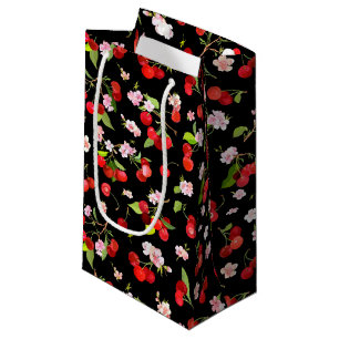 Cherry Muster 2 Kleine Geschenktüte