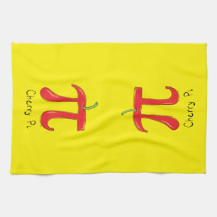 Cherry Niedlich Mathe Pi Day Backen Küchentuch