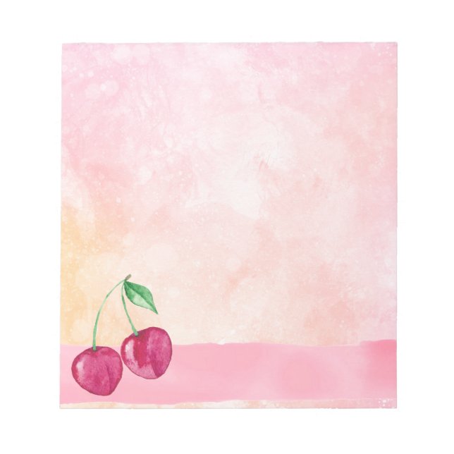 Cherry Notizblock (Vorderseite)