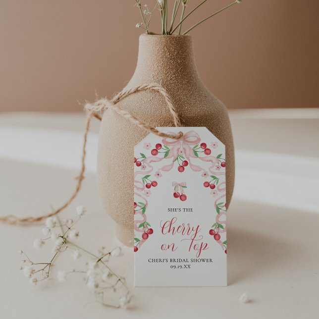 Cherry oben | BRAUTPARTY Geschenkanhänger (Von Creator hochgeladen)
