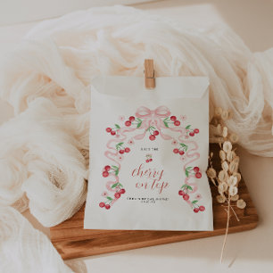 Cherry oben BRAUTPARTY Geschenktütchen