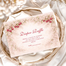 Cherry on Top Garden Diapper Raffle Begleitkarte