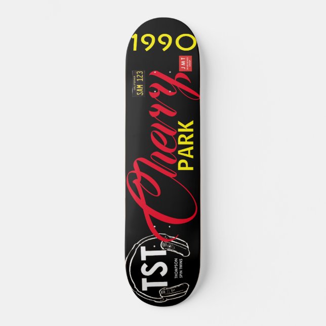 CHERRY PARK 1990 SKATEBOARD/JMT USA SKATEBOARD (Vorderseite)