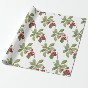 Cherry Pattern Geschenkpapier