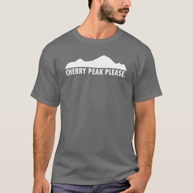 Cherry Peak Resort Bitte T-Shirt (Vorderseite)