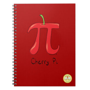 Cherry Pi Niedlich Mah Pi Day Notebook Notizblock