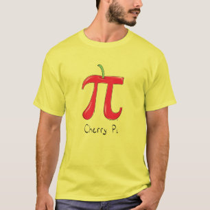 Cherry Pi Niedlich Mathe Pi Day T - Shirt der Männ