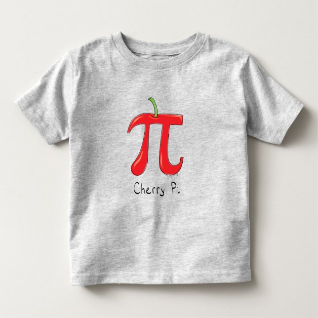 Cherry Pi Symbol Kid's Mathe Kleinkind T-shirt (Vorderseite)