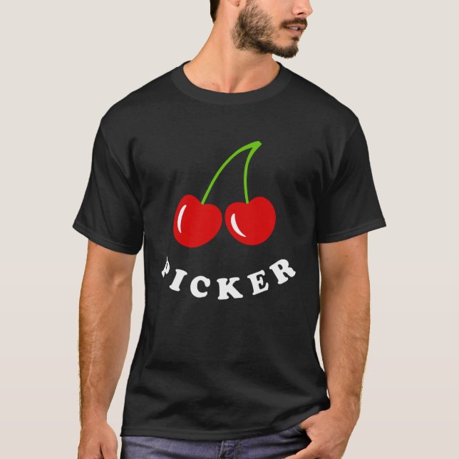 Cherry Picker  Cute Cherries T-Shirt (Vorderseite)