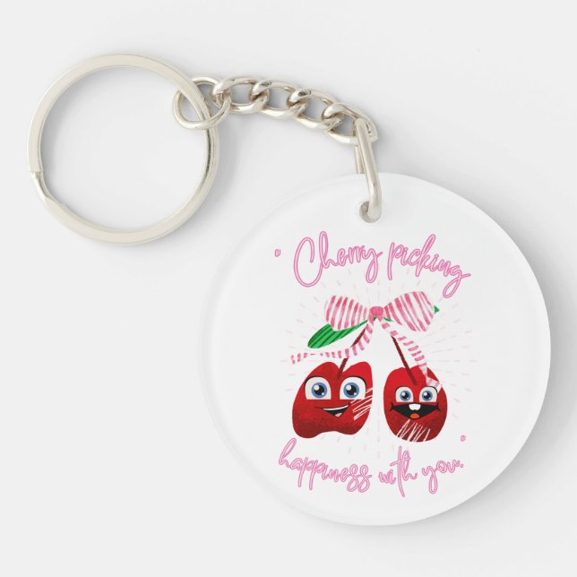 CHERRY PICKING SCHLÜSSELANHÄNGER (Vorderseite)