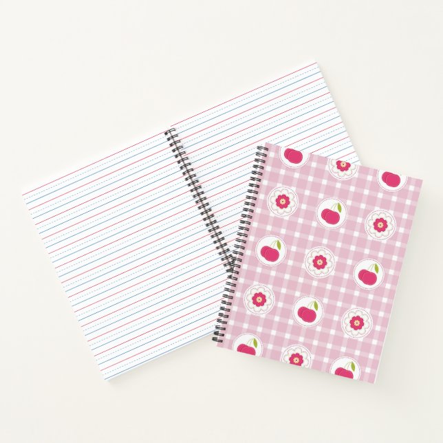 Cherry Picnic-Notebook Notizbuch (Innenseite)