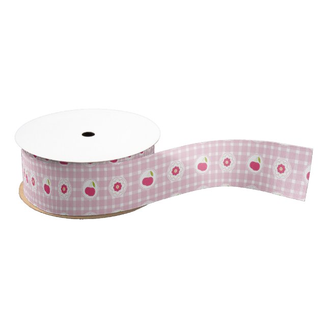 Cherry Picnic Ribbon Ripsband (Spule)