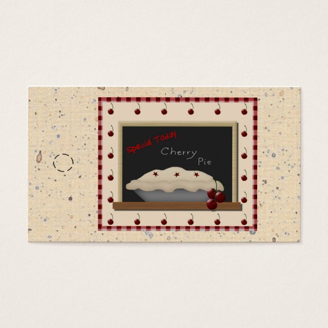 Cherry Pie Hang Tag (Vorderseite)