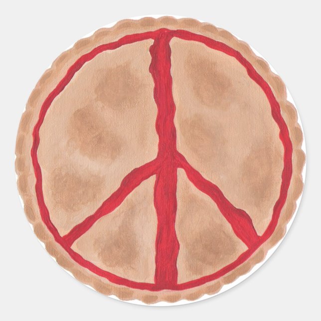 Cherry Pie, Pies for Peace, Aufkleber (Vorderseite)