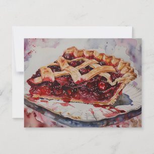 Cherry Pie Postkarte