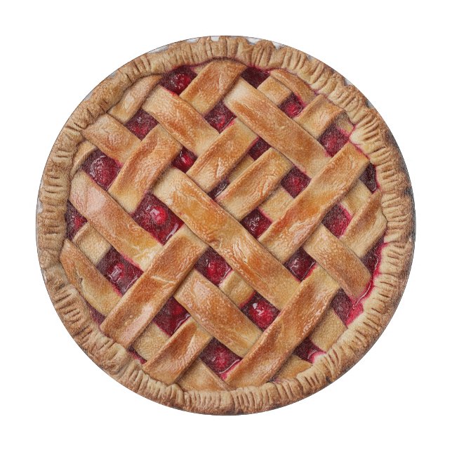 Cherry Pie Schneidebrett (Vorderseite)