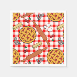 Cherry Pie Serviette
