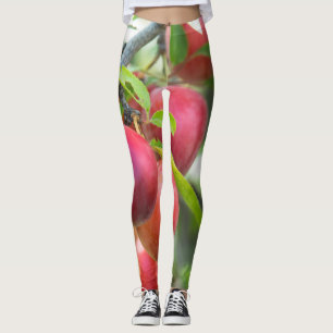 Cherry plum leggings