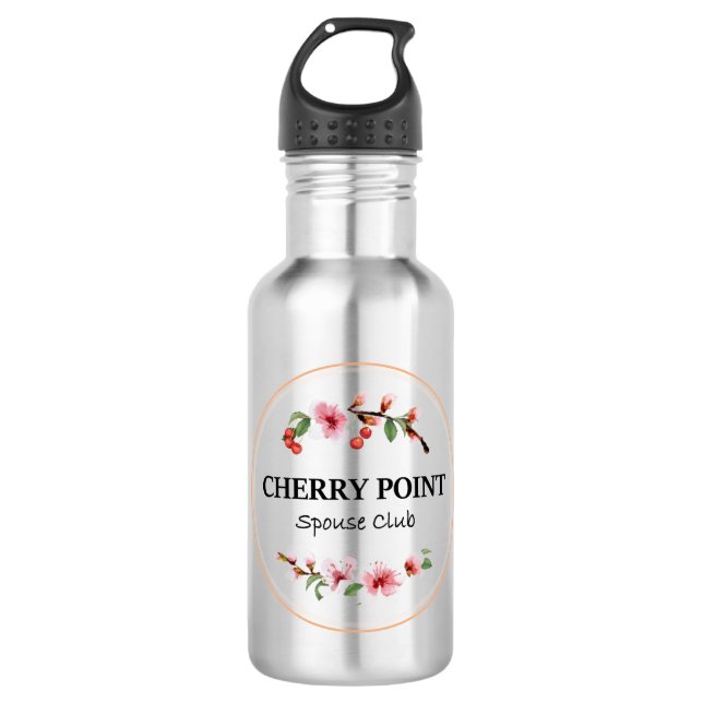 CHERRY POINT SPOUSE CLUB WASSERFLASCHE (Vorderseite)