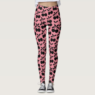 "Cherry Pop Silhouetten" Leggings
