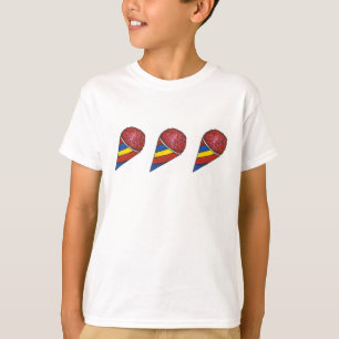 Cherry Red Sno Cone Snocone Frozen Sommer Leckerei T-Shirt