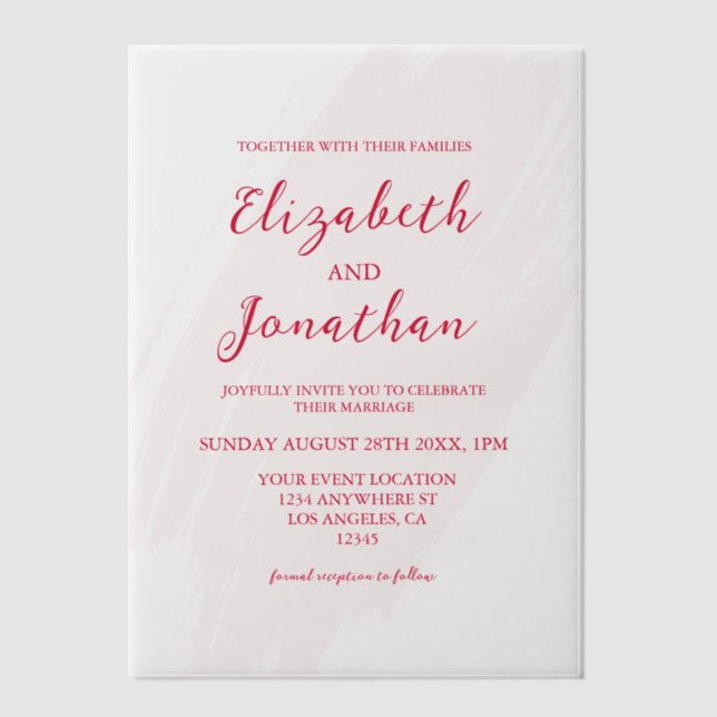 Cherry Red Wedding (Vorderseite)