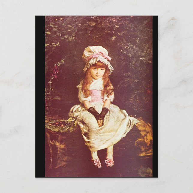 Cherry Ripe', Sir John Everett_Portraits Postkarte (Vorderseite)