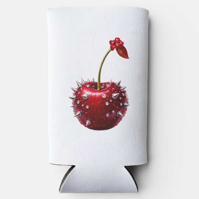 Cherry Rock Style Stainless Steel Flask Selters Dosenkühler (Vorderseite)