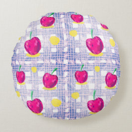 Cherry Rundes Kissen
