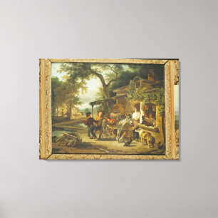 Cherry Seller Leinwanddruck