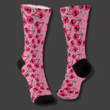 Cherry Skull Retro Valentine's Day Groovy Girly