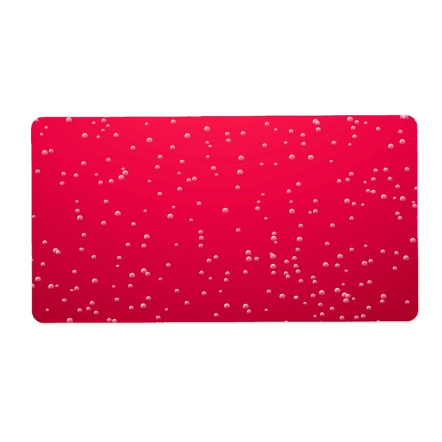 Cherry Soda mit winzigen Bläschen Hintergrundkunst (Vorne)