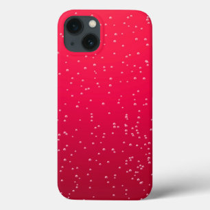 Cherry Soda mit winzigen Bläschen Hintergrundkunst Case-Mate iPhone Hülle