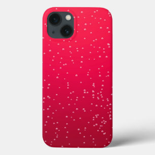 Cherry Soda mit winzigen Bläschen Hintergrundkunst Case-Mate iPhone Hülle
