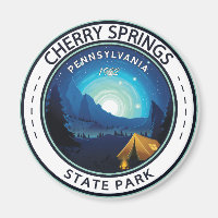 Cherry Springs Staat Park Pennsylvania Abzeichen