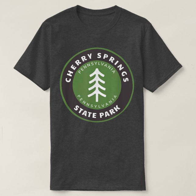 Cherry Springs Staat Park Pennsylvania PA Vacation T-Shirt (Design vorne)