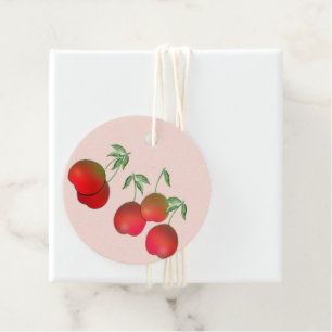 Cherry Stems Gift Tags Geschenkanhänger