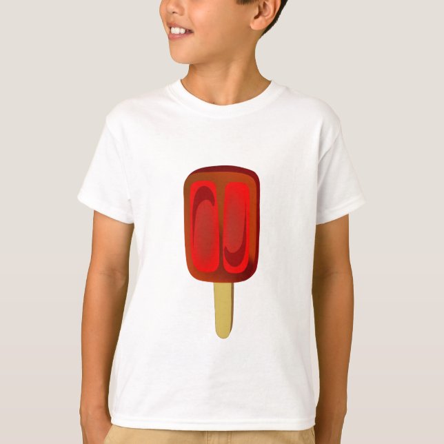 Cherry Strawberry Popsicle Shirt (Vorderseite)
