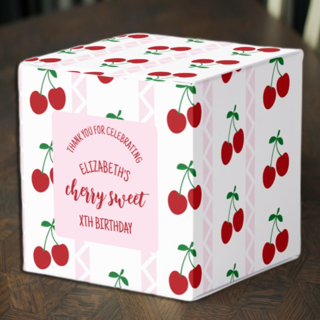 Cherry Sweet Birthday Geschenkschachtel (Von Creator hochgeladen)
