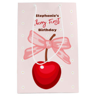 Cherry Sweet Birthday Mittlere Geschenktüte