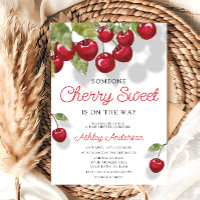Cherry Sweet Theme Baby Dusche