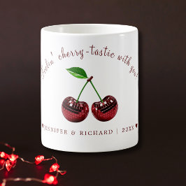 Cherry-Tastic Valentine's Day Tasse